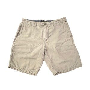BANANA REPUBLIC AIDEN SHORTS, Men's 34 Linen Cotton Blend Summer Comfort